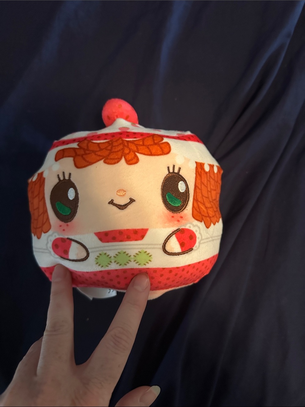 TeeTurtle Strawberry Shortcake Scented Reversible Plush - Strawberry Shortcake